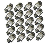 VICASKY 20pcs Miniature Retro Kerosene Lamps for Dollhouse Scene Decoration Handmade Vintage Oil Lantern Ornaments Micro Landscape Accessories for DIY Craft Displays