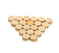 VICASKY 20pcs Nail Decor Spinner Metal Rotary Shaft Lightweight Precision Bearing Design High-speed Rotating Shaft for DIY Nail Practice and Home Use