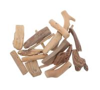 VICASKY 20pcs Natural Driftwood Pieces for Aquarium Fish Tank Decoration, Polished Rustic Wooden Blocks 3-20cm, Suitable for DIY Driftwood Crafts and Aquatic Habitat Accessories
