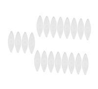 VICASKY 20pcs Nylon Liuqin Picks for Zhongruan Lightweight Plectrum for Smooth Strumming and Easy Storage for Chinese Traditional Music Enthusiasts
