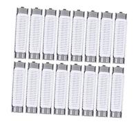 VICASKY 20Pcs Plastic Hair Rollers for Fluffy Curls Heatless Spiral Curling Tools Non Deforming Styling for Waves and Retro for Home and Travel