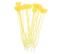 VICASKY 20pcs Quick Beader for Hair Styling Heart-shaped Plastic Hairpin Topsy Tail Hair Braid Ponytail Maker for Bead Loading French Braiding Tool