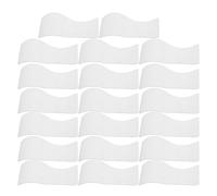 VICASKY 20pcs Reusable Hair Removal Wax Spatulas Plastic Nonstick Waxing Applicator Sticks Smooth Edge Mask Scraper for Body Face Eyebrow Hair Waxing at Home Salon