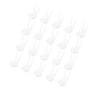 VICASKY 20pcs Small Parrot Fruit Forks Bird Food Holding Skewers Cage Feeding Holder Vegetable Forks for Bird Cage Feeding Supplies