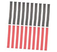 VICASKY 20pcs Table Tennis Racket Edge Guard Tape Self Adhesive Sponge Protective Strip for Paddle Impact Resistance and Collision Protection Fit for All Table Tennis Bats