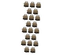 VICASKY 20pcs Vintage Cow Bells Metal Lost Livestock Bells for Dogs Cattle and Pets Sound Hanging Decor for Farms and Outdoor Activities