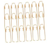 VICASKY 20pcs Water Key Spit Valve Springs Trumpet Instrument Parts 25.2mm Gold Metal Convenient Storage Compatible Tuba and Cornet