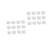 VICASKY 24 pcs Natural Calcium Mineral Stones for Turtle Tank Safe Chewable Substrate for Tortoise and Water Turtle Reptile Grinding Blocks with Trace Elements for Stable Aquarium