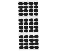 VICASKY 240pcs Silicone Saxophone Pads Starry Mouthpiece Saxophone Cushions for Modern Clarinet
