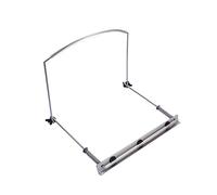 VICASKY 24holes Harmonica Stand Silver Holder Metal Frame Harp Rack Mouth Organ Accessory for Playing Music