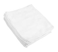 VICASKY 24pcs Disposable Hand Towels White Cotton Square Towels for Bathroom Kitchen Hotel Restaurant Use As Wash and Scrubbing