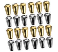 VICASKY 24pcs Guitar Toggle Caps Guitar Tip Knob Caps for Electric Parts Switch Accessories