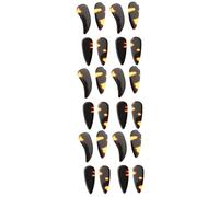 VICASKY 24pcs Guzheng Finger Picks Nail Cover for Chinese String Instruments Thumb and Finger Picks for Playing Guzheng and Zither