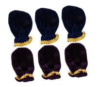 VICASKY 24pcs Practical Pedal Protective Sleeves Plush Piano Foot Pedal Covers for Upright Piano Cover for Protective Cloth and Musical Instruments Supplies