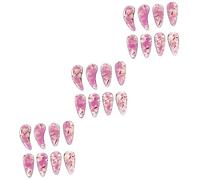 VICASKY 24pcs Protective Guzheng Practice Fake Nails for Beginners Essential Guzheng Practice Tools for Students Learning to Play The Instrument Random Color