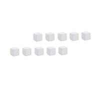 VICASKY 24pcs Tortoise Tank Calcium Cubes Natural Mineral Biting Blocks for Reptile Habitat Water Quality Stabilizer Trace Element