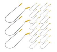 VICASKY 24pcs U-shaped Hair Clip Hot Roller Clips for Hair Perm Roller Curler Replacement Kit Easy Fixation Metal