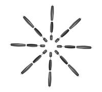 VICASKY 25-Piece Saxophone Shaft with Rod Screw Repair Kit Complete Accessories for Saxophone Instrument Parts for Sax Repair and Maintenance