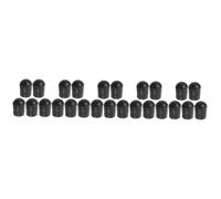 VICASKY 25pcs Bass Guitar Endpin Stopper Double Bass Endpin Cap Rubber Non-slip Tip for Cello