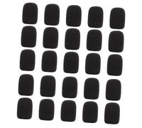 VICASKY 25pcs Clip-style Microphone Covers Supple Sponge Covers for Mic for Gaming Microphones and Condenser