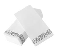 VICASKY 25Pcs Disposable Decorative Paper Napkins for Weddings Parties and Holiday Celebrations Stylish Folded Table Napkins for Boys and Girls and Adult Use