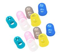 VICASKY 25pcs Guitar Finger Silicone Finger Guards for Ukulele Beginner Protect Fingertips during Practice in Small Medium Large for Comfortable Playing Experience