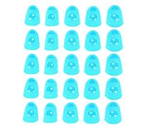 VICASKY 25pcs Guitar Fingertip Cover Finger Protection Silicone Guitar Fingertip Guards for Playing at Home Studio