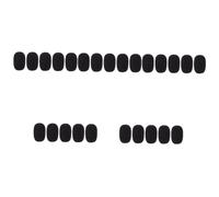 VICASKY 25pcs Microphone Protective Covers Sponge Mic Shields for Gooseneck Mics for Voice Tube Isolation