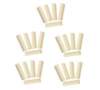 VICASKY 25pcs Wear-resistant Slotted Mandolin Nut for Replacement Professional String Instrument Accessory Mandolin Nut Part for Musical Setups