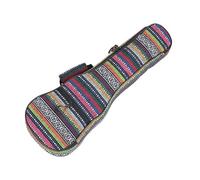 VICASKY 26-Inch Ukulele Backpack Case Thick Padding Storage Bag for Ukulele Dual Shoulder Straps Stylish Protection Bag for Beginners and Adults