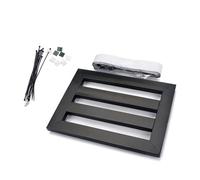VICASKY 28pcs Guitar Effect Bracket Set Hook and Loop Board for Effects Pedal Accessory