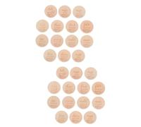 VICASKY 28pcs Wooden Newborn Photo Cards Elegant Growth Photography Props for Newborns Unique Monthly Keepsakes for Showers and Photo Sessions