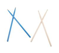 VICASKY 2pairs Ahead Drumsticks Snare Drum Sticks Wooden Drumsticks for Boys and Girls and Adults