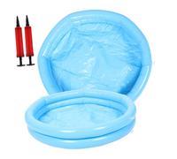VICASKY 2pairs Inflatable Footbath Portable Soaking Basin for Pedicure Spa Foldable Foot Wash Tub for Outdoor Pool Relaxation Random Color