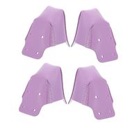 VICASKY 2Pairs Replaceable Skate Toe Covers Durable Wear Resistant Toe Guards for Roller Skating Easy to Clean Skate Accessories for Protection
