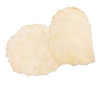 VICASKY 2pcs 30cm Sheepskin African Drum Covers Replacement Leather Drum Heads for Djembe Conga Percussion Instruments