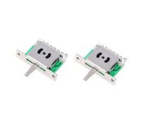 VICASKY 2pcs 5 5-way Selector Knob for Electric Guitar Guitar Selector Knob Smooth and