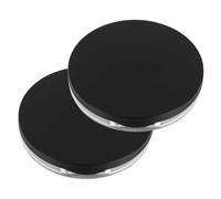 VICASKY 2pcs 5g Empty Loose Powder Box Travel Makeup Powder Case Puff Portable Compact Refillable Cosmetic Storage for On-the-go