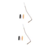 VICASKY 2pcs 6mm Thread Guitar Tremolo Arm Whammy Bar Arm with 3 Caps for Electric Guitar