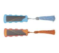 VICASKY 2pcs Acrylic Nail Pick Storage Boards for Guzheng Pipa Nail Wrapping Card Anti-lost Natural Stringed Instrument Accessories for Musicians