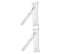 VICASKY 2pcs Acrylic Singing Bowl Mallet Lightweight Tibetan Striker for Sound Healing and Meditation Smooth for Comfortable Grip for Buddha Use