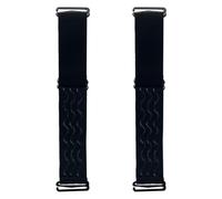 VICASKY 2pcs Adjustable Elastic Wig Bands with Silicone Velvet Strap 30mm Black Stretch Fixing Bands for Wig Caps Hair Extensions Secure Wear