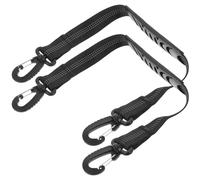 VICASKY 2Pcs Adjustable Skate Leash Portable Ice Skating and Roller Skate Boot Carrier Straps with Handle for Ski Boots Outdoor Sports Accessories