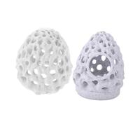 VICASKY 2pcs Aquarium Shrimp Dome Hideout Multi Hole Breeding Cave for Fish and Shrimp Aquarium Decoration for Biodiversity and Balanced Ecosystem