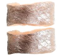 VICASKY 2pcs Artificial Food Fish Chunks Realistic Fish Models for Display Fake Steaks for Kitchen Decor Robo Decor