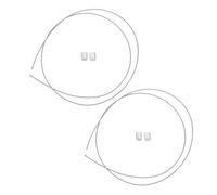 VICASKY 2pcs Basketball Net String Replacement Cord for Indoor Outdoor Hoop Net Threading Basketball Frame Wire Suitable for Schools Parks Community Use