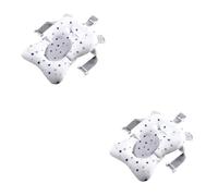 VICASKY 2pcs Bath Seat Support for Tub Bathtub Sling Back Support Shower Floating Pad for Boy Girl Newborn