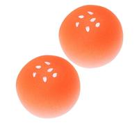 VICASKY 2pcs Beauty Sponge Makeup Puff Powder Puff Bread Shaped Blender Makeup Sponge for Dry Wet Use