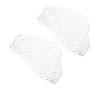 VICASKY 2pcs Bird Cage Protective Netting Cover Dustproof Mesh Skirt for Parakeet Canary Cage Use As Seed Catcher and Spill Shield