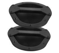 VICASKY 2pcs Black Recessed Speaker Handles for Loudspeakers, Audio Speaker Accessories Made of Sturdy and Stable Plastic, Sleek Modern Design with Easy Adjustment for Live Sound